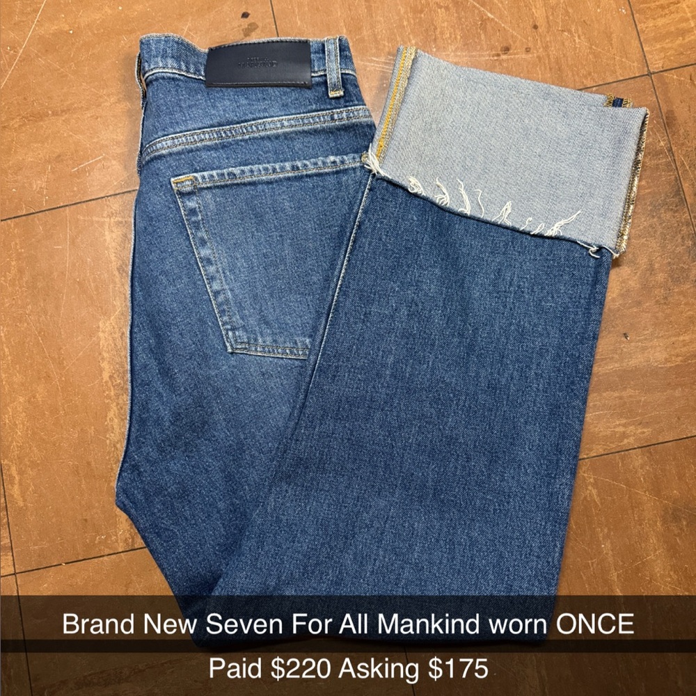 7 For All Mankind Men's Classic Denim Jeans